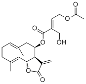 8 beta-(4-Acetoxy-5-hydroxytigloyloxy)costunolide
