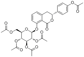 (3R)-Hydrangenol 8-O-glucoside pentaacetate