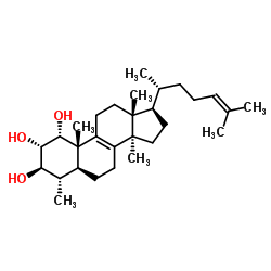 29-Norlanosta-8,24-diene-1alpha,2alpha,3beta-triol