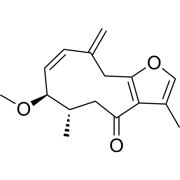 (1E)-3-methoxy-8,12-epoxygermacra-1,7,10,11-tetraen-6-one