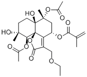 8alpha-Methacryloyloxy-13-ethoxyvernojalcanolide