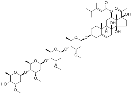 Otophylloside B 4'''-O-beta-D-cymaropyranoside
