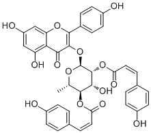 2'',4''-Di-O-(Z-p-coumaroyl)afzelin