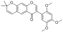 2',4',5'-Trimethoxy-2'',2''-dimethylpyrano[5'',6'':6,7]isoflavone