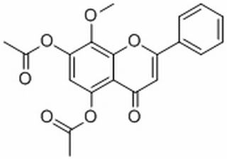 5,7-Diacetoxy-8-methoxyflavone