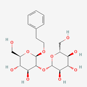 2-Phenylethyl 2-O-beta-D-glucopyranosyl-beta-D-glucopyranoside