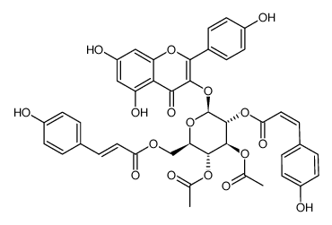 3'',4''-Di-O-acetyl-2'',6''-di-O-p-coumaroylastragalin