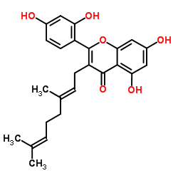 5,7,2',4'-Tetrahydroxy-3-geranylflavone