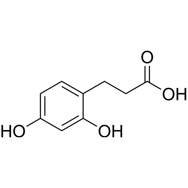 3-(2,4-Dihydroxyphenyl)propionic acid