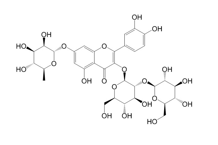 Quercetin 3-O-sophoroside-7-O-rhamnoside