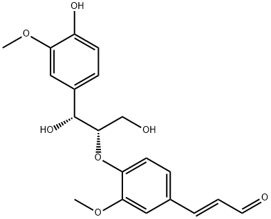threo-Guaiacylglycerol-beta-coniferyl aldehyde ether