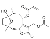 8alpha-(2-Methylacryloyloxy)hirsutinolide 13-O-acetate