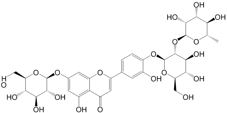 Genistein 7-O-beta-D-glucopyranoside-4'-O-[alpha-L-rhamnopyranosyl-(1->2)-beta-D-glucopyranoside]