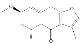 [(1(10)E,2R,4R)]-2-Methoxy-8,12-epoxygemacra-1(10),7,11-trien-6-one