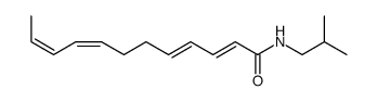 Dodeca 2E,4E,8Z,10E,Z-tetraenoic acid isobutylamide
