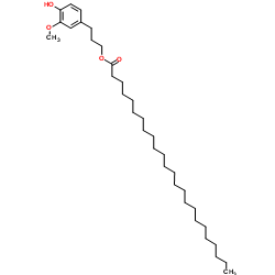 3-(4-Hydroxy-3-methoxyphenyl)propyl tetracosanoate